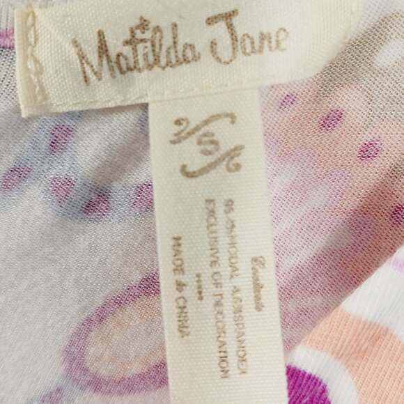 Matilda Jane, Women's Sleeveless, Tiered Top, Floral  Print, Cottage Core, Small - Picture 2 of 16